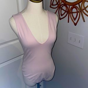 Blush pink bodysuit
